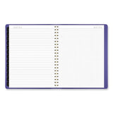 Contemporary Weekly/monthly Planner, 11.38 X 9, Purple Cover, 12-month (jan To Dec): 2024