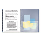 Contemporary Weekly/monthly Planner, 11.38 X 9, Slate Blue Cover, 12-month (jan To Dec): 2024