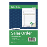 Multipart Sales Order Pad, Two-part Carbonless, 5.56 X 7.94, 50 Forms/pad, 10 Pads/box