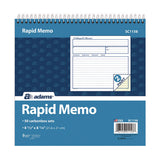 Rapid Memo Pad, Two-part Carbonless, 8.5 X 7.75, 50 Forms Total