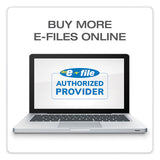 1099-nec + 1096 Tax Form Kit With E-file Code, Inkjet/laser, Five-part Carbonless, 8.5 X 3.67, 3 Forms/sheet, 50 Forms Total