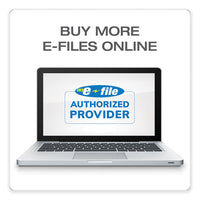 1099-nec + 1096 Tax Form Bundle, Inkjet/laser, Five-part Carbonless, 8.5 X 3.67, 3 Forms/sheet, 24 Forms Total