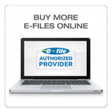 1099-nec + 1096 Tax Form Bundle, Inkjet/laser, Five-part Carbonless, 8.5 X 3.67, 3 Forms/sheet, 24 Forms Total