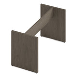 Alera Seville 96" Wide Conference Table Base, 50w X 22d X 28h, Walnut