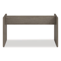Alera Seville 96" Wide Conference Table Base, 50w X 22d X 28h, Walnut