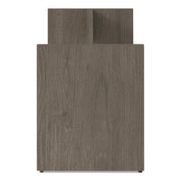Alera Seville 96" Wide Conference Table Base, 50w X 22d X 28h, Walnut