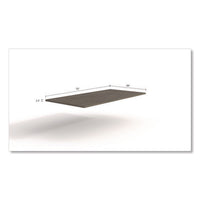 Alera Seville 96" Wide Conference Table Top, Rectangular, 96w X 48d X 1.5h, Walnut