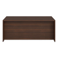 Alera Seville Series Double Pedestal Desk, 72" X 36" X 29", Mahogany