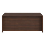 Alera Seville Series Double Pedestal Desk, 72" X 36" X 29", Mahogany