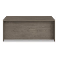 Alera Seville Series Double Pedestal Desk, 72" X 36" X 29", Walnut