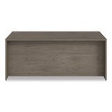 Alera Seville Series Double Pedestal Desk, 72" X 36" X 29", Walnut