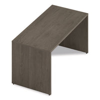 Alera Seville Series Desk Shell, 60" X 30" X 29", Walnut