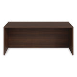 Alera Seville Series Desk Shell, 72" X 36" X 29", Mahogany