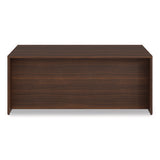 Alera Seville Series Desk Shell, 72" X 36" X 29", Mahogany