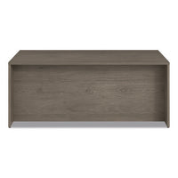 Alera Seville Series Desk Shell, 72" X 36" X 29", Walnut
