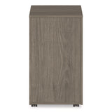 Alera Seville Series Mobile Pedestal, Left/right, 3-drawer: Box/box/file, Legal, Walnut, 15" X 18" X 27"