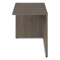 Seville Series Return Shell, Reversible, 48" X 24" X 29", Walnut