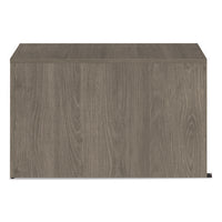 Seville Series Return Shell, Reversible, 48" X 24" X 29", Walnut