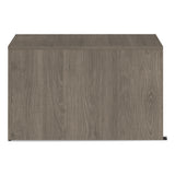 Seville Series Return Shell, Reversible, 48" X 24" X 29", Walnut
