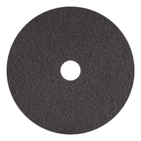 Titan Stripping Pad, 20" Diameter, Gray, 5/carton