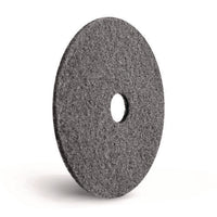 Black Diamond 800 Deep Cleaning Pad, 20" Diameter, 800 Grit, Black/gray, 2/carton