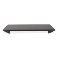 Lo Riser Monitor Stand, For 32" Monitors, 24" X 11" X 2" To 3", Black, Supports 30 Lb