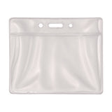 Id Badge Holder, Clear, 2.25 X 3.5 Insert, 50/pack