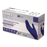 Nitrile Exam Gloves, Powder-free, Small, Indigo, 100/box