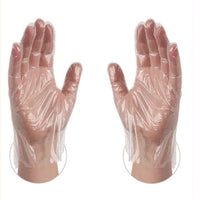 Poly Food Safe Industrial Gloves, Large, Clear, 500/box