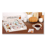 Seasonal Tea Collection, Assorted Flavors, Individually Wrapped Tea Bags, 64/box