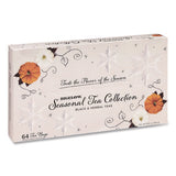 Seasonal Tea Collection, Assorted Flavors, Individually Wrapped Tea Bags, 64/box