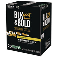 Brighter Days Coffee K-cups, 20/box