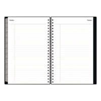 Enterprise Academic Weekly/monthly Planner, 8 X 5, Black Cover, 12-month (july To June): 2024 To 2025