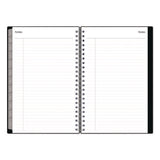 Enterprise Academic Weekly/monthly Planner, 8 X 5, Black Cover, 12-month (july To June): 2024 To 2025