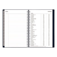 Enterprise Academic Weekly/monthly Planner, 8 X 5, Black Cover, 12-month (july To June): 2024 To 2025