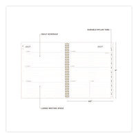 Ashley G Multicolor Smoke Academic Year Weekly/monthly Planner, Abstract Artwork, 11 X 8.5, 12-month: July 2024 To June 2025