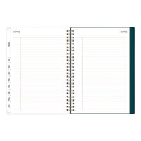 Greta Academic Year Weekly/monthly Planner, Floral Artwork, 8.63 X 5.88, Green Cover, 12-month: July 2024 To June 2025