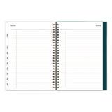 Greta Academic Year Weekly/monthly Planner, Floral Artwork, 8.63 X 5.88, Green Cover, 12-month: July 2024 To June 2025