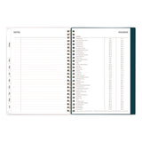 Greta Academic Year Weekly/monthly Planner, Floral Artwork, 8.63 X 5.88, Green Cover, 12-month: July 2024 To June 2025