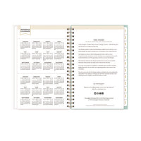 Day Designer "secret Garden Mint" Academic Year Weekly/monthly Notes Planner, 8 X 5, 12-month (july To June): 2024-2025