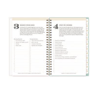 Day Designer "secret Garden Mint" Academic Year Weekly/monthly Notes Planner, 8 X 5, 12-month (july To June): 2024-2025