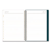 Life Note-it Dania Dark Weekly/monthly Planner, Floral Artwork, 8.63 X 5.88, Multicolor Cover, 12-month (jan To Dec): 2025