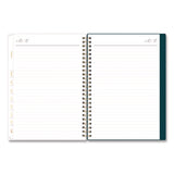 Life Note-it Dania Dark Weekly/monthly Planner, Floral Artwork, 8.63 X 5.88, Multicolor Cover, 12-month (jan To Dec): 2025