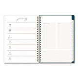 Life Note-it Dania Dark Weekly/monthly Planner, Floral Artwork, 8.63 X 5.88, Multicolor Cover, 12-month (jan To Dec): 2025