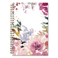 Kelly Ventura Magenta Bloom Weekly/monthly Planner, Floral Artwork, 8 X 5, Multicolor Cover, 12-month (jan To Dec): 2025