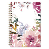 Kelly Ventura Magenta Bloom Weekly/monthly Planner, Floral Artwork, 8 X 5, Multicolor Cover, 12-month (jan To Dec): 2025