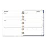 Cocorrina Weekly/monthly Planner, Pastel Paisley Artwork, 11 X 8.5, Blue/pink/white Cover, 12-month (jan To Dec): 2025