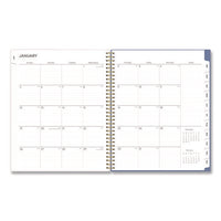 Cocorrina Weekly/monthly Planner, Pastel Paisley Artwork, 11 X 8.5, Blue/pink/white Cover, 12-month (jan To Dec): 2025