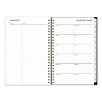 Nevaeh Weekly/monthly Planner, Wildflowers Artwork, 8 X 5, Multicolor/black Cover, 12-month (jan To Dec): 2025