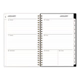 Nevaeh Weekly/monthly Planner, Wildflowers Artwork, 8 X 5, Multicolor/black Cover, 12-month (jan To Dec): 2025